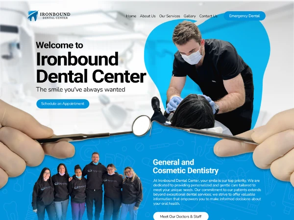 Dental website 4