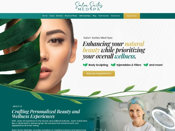 Spa website 2